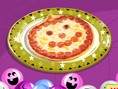Jack-O-Lantern Pizza