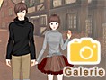 Süßes Manga- Pärchen