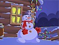 Hilfsbereiter Schneemann