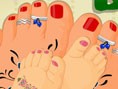 Mom and Baby Manicure