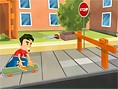 Schlauer Skater