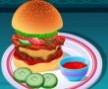Leckerer Cheeseburger