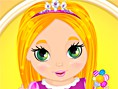 Rapunzel Bebek Banyosu