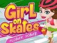 Girl on Skates: Flower Power
