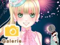 Süße Anime- Sängerin